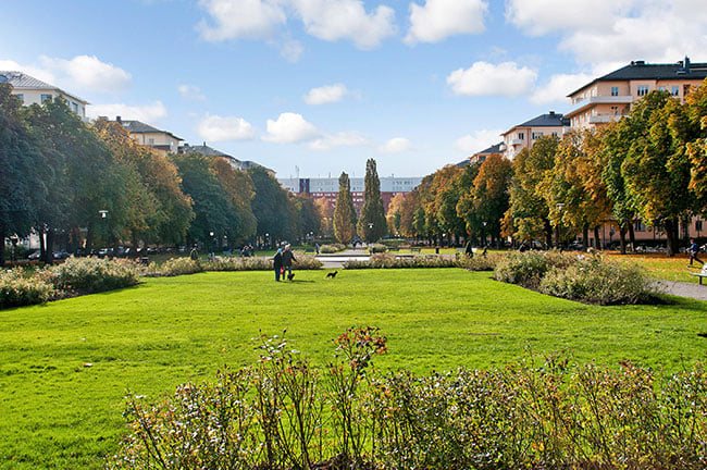 Tessinsparken på Gärdet, Östermalm - Bjurfors mäklare