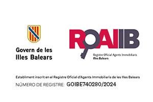 Logo Registro Oficial de Agentes Inmobiliarios de las Islas Baleares (ROAIIB).