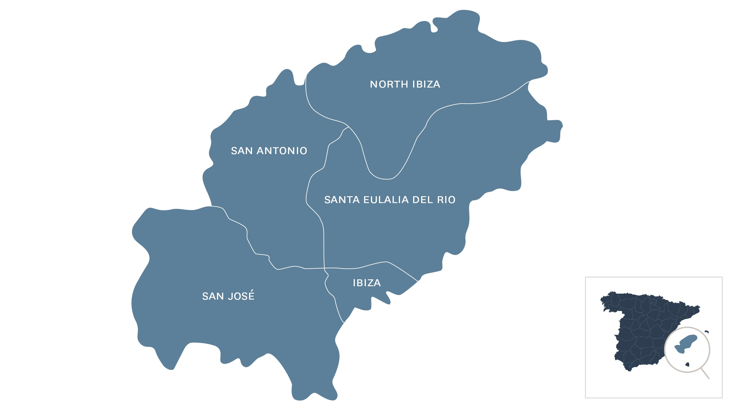 Map of Ibiza